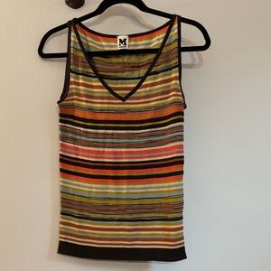 Missoni Vibrant Striped Tank Top